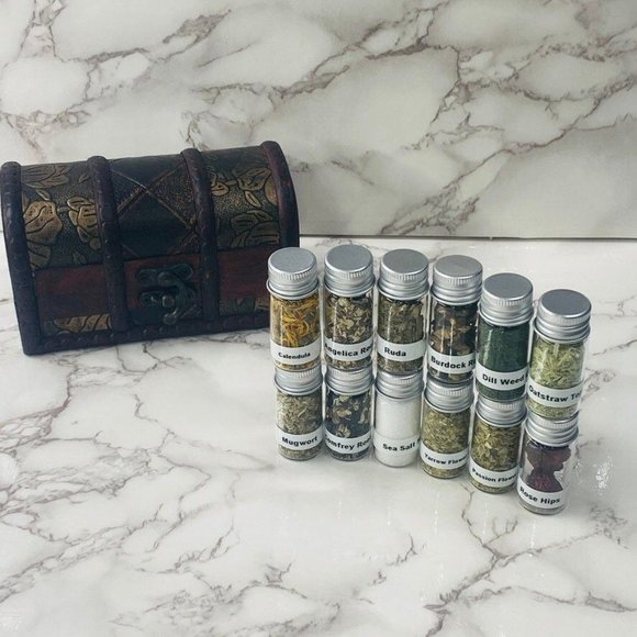 Apothecary Witchcraft Starter kit Box - Wicca Supplies - Picture 9 of 10